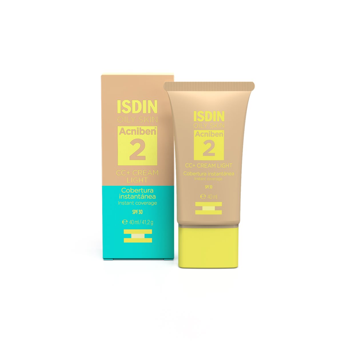 Isdin Acniben CC+ Light Cream Spf30 40ml