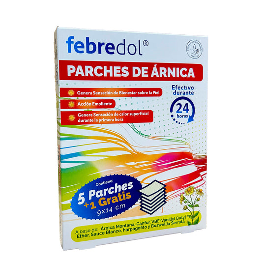 Febredol Parches Arnica Calor 6 Parches