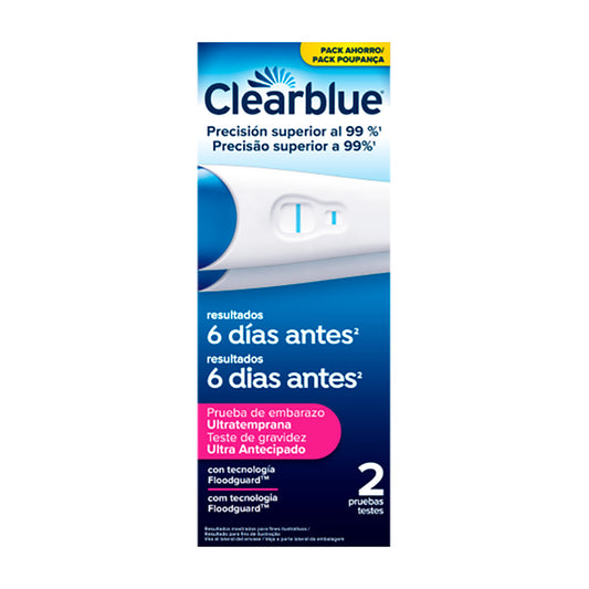 Test De Embarazo Ultratemprana Clearblue