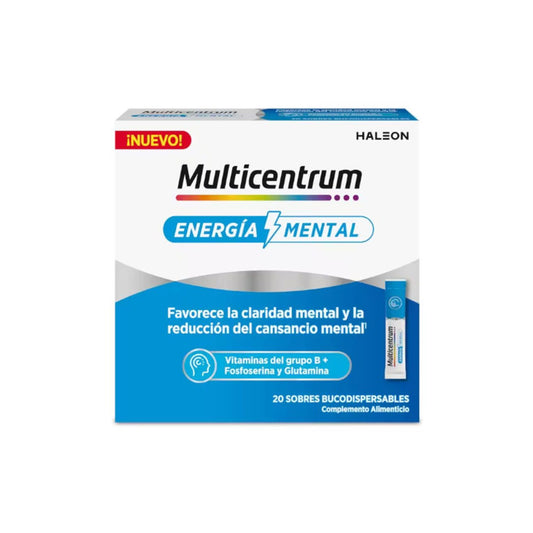 Multicentrum Energia Mental 20 Sobres