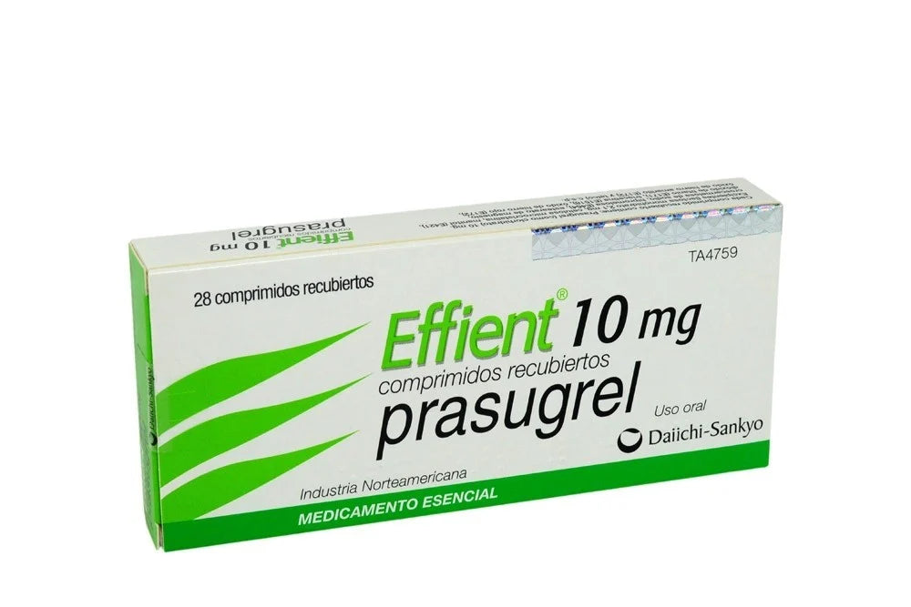 Efient 10 Mg 28 Comprimidos Recubiertos