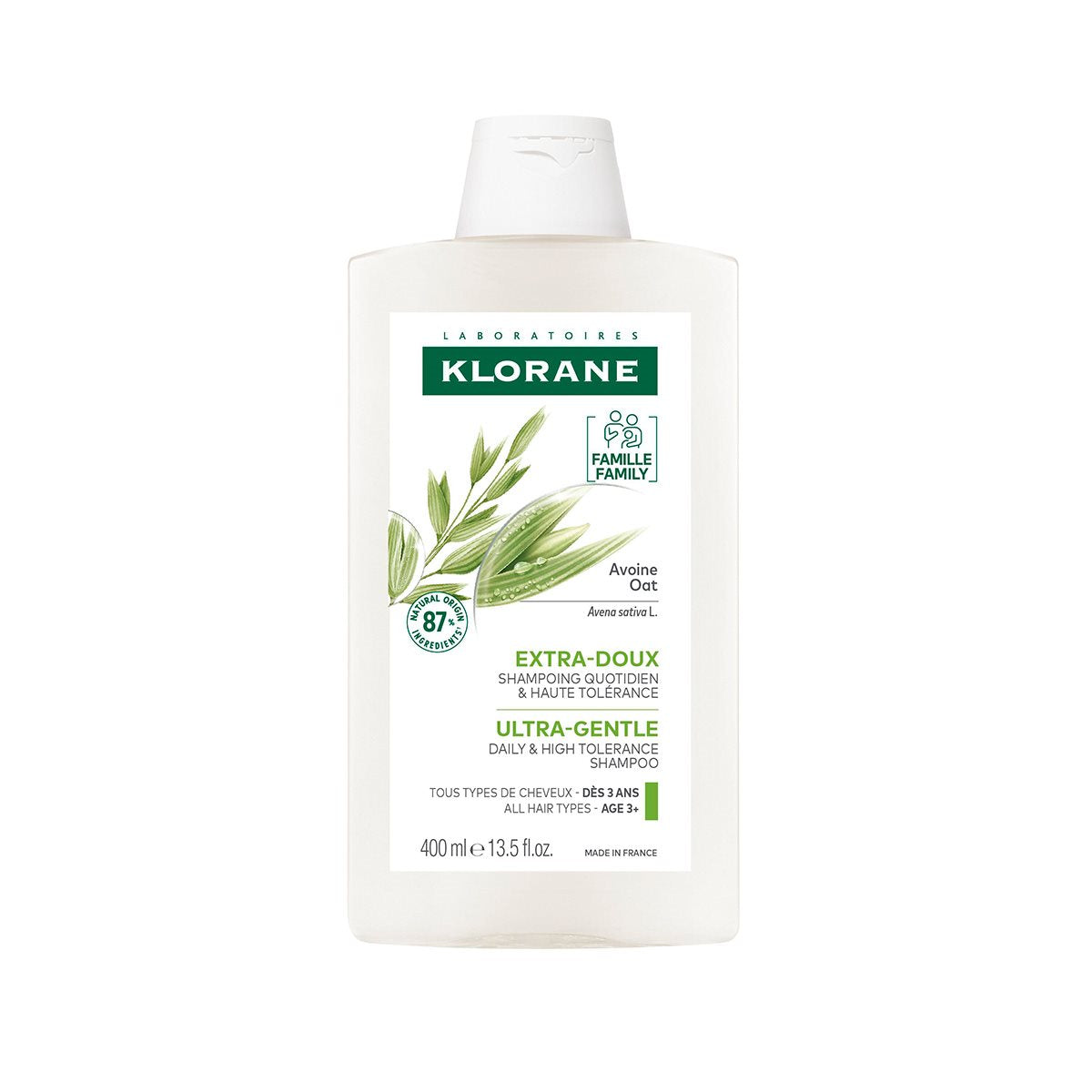 Champu extrasuave al exto avena klorane 4
