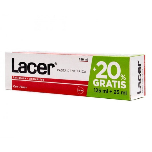 Lacer Pasta Con Fluor 125 Ml