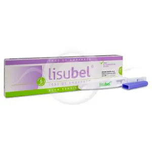 Test de Embarazo Hcg Oro Coloidal Lisubel 1 para diagnóstico en farmacia online FlyFarma.