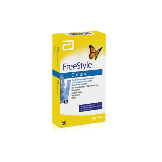 Tiras Reactivas Glucemia Optium Plus