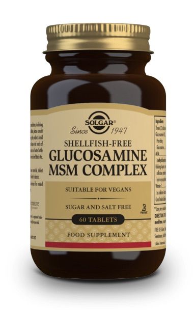 Solgar Glucosamina Msm Complex 60 Compri