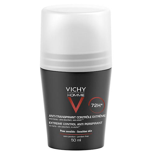 Vichy Homme Desodorante Roll-On Antitranspirante 72H