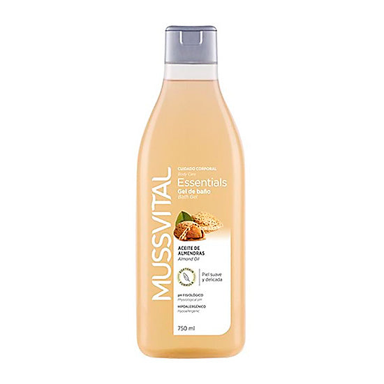 Mussvital Gel Aceite Almendras Dulces 750