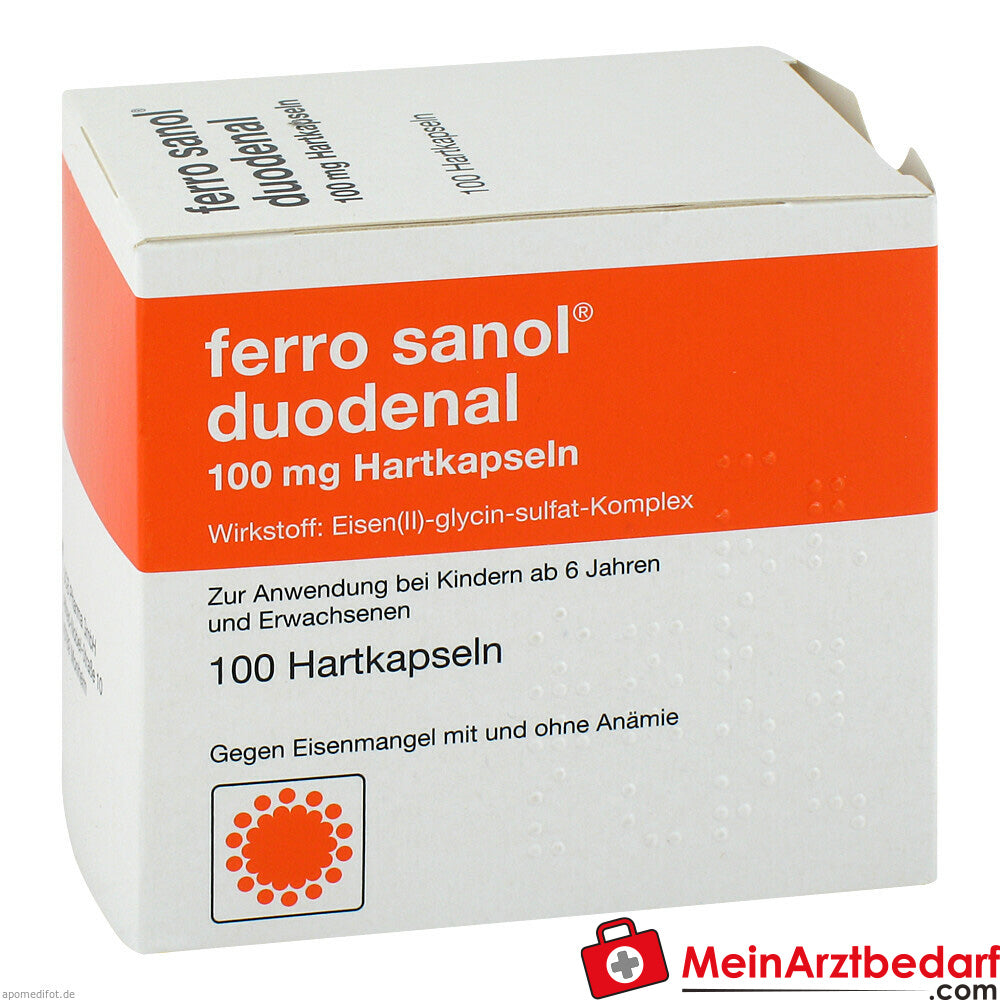 Ferro Sanol 100 Mg Fe 50 Capsulas Gastror