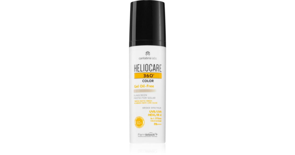 360º spf 50+ gel oil-free color