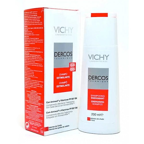 Vichy Dercos Champú Estimulante Aminexil · 200 ml