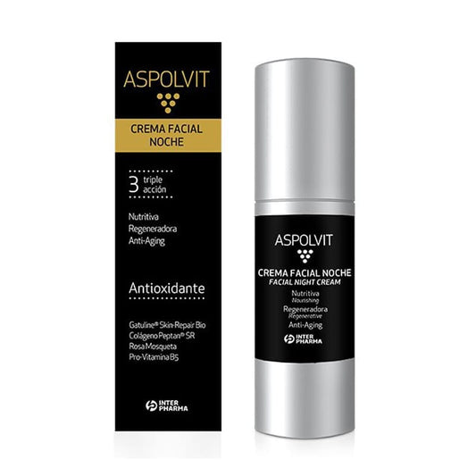 Aspolvit Crema Facial Noche 1 Envase 30