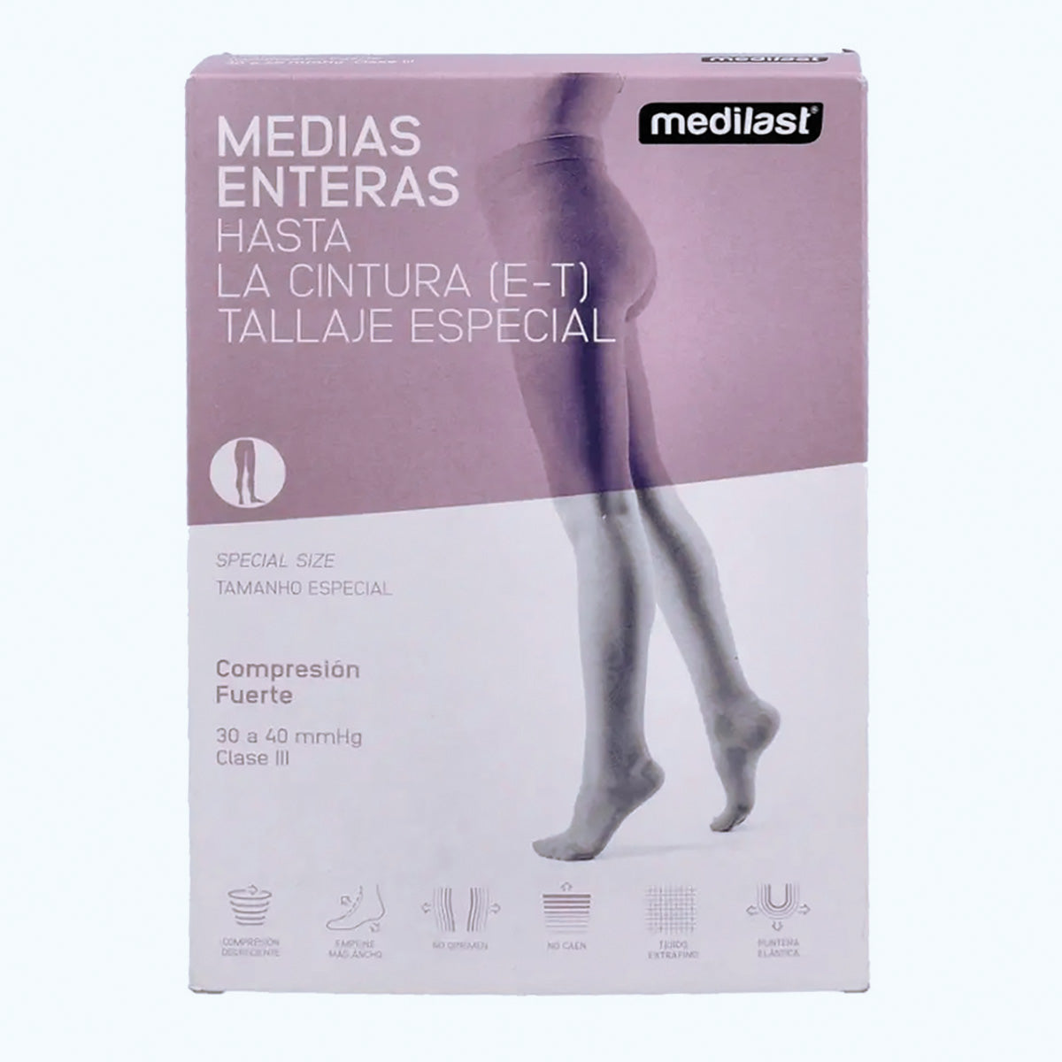 Medias E.T. Cintura Compresion Fuerte Med