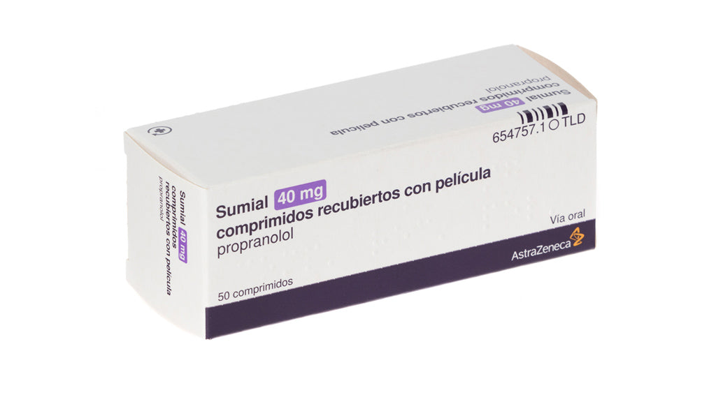 Sumial 40 Mg 50 Comprimidos