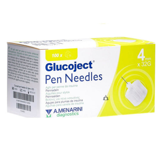 Aguja Hipodermica Insulina 4Mm 32G (Verde)
