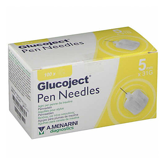 Aguja Insulina Menarini 5Mm 31G (Amarillo)