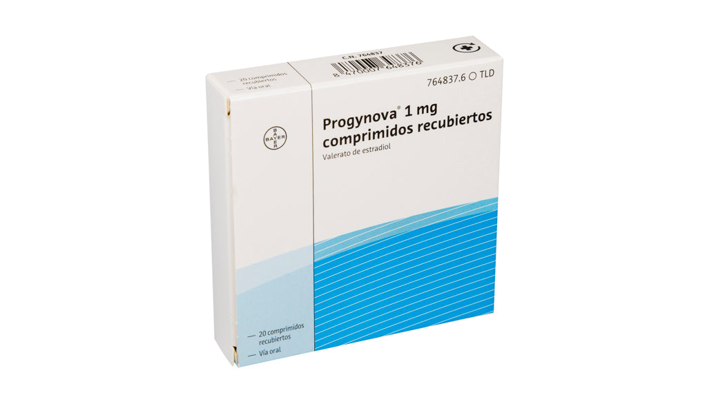 Progynova 1 Mg 20 Grageas