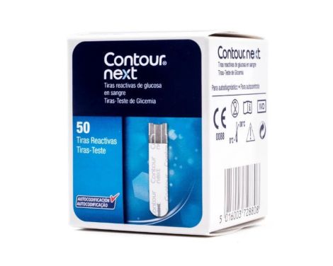 Tiras Reactivas Glucemia Contour Next