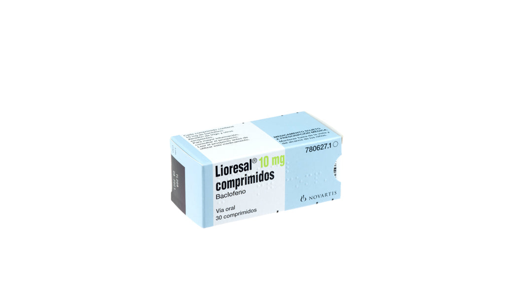 Lioresal 10 Mg 30 Comprimidos
