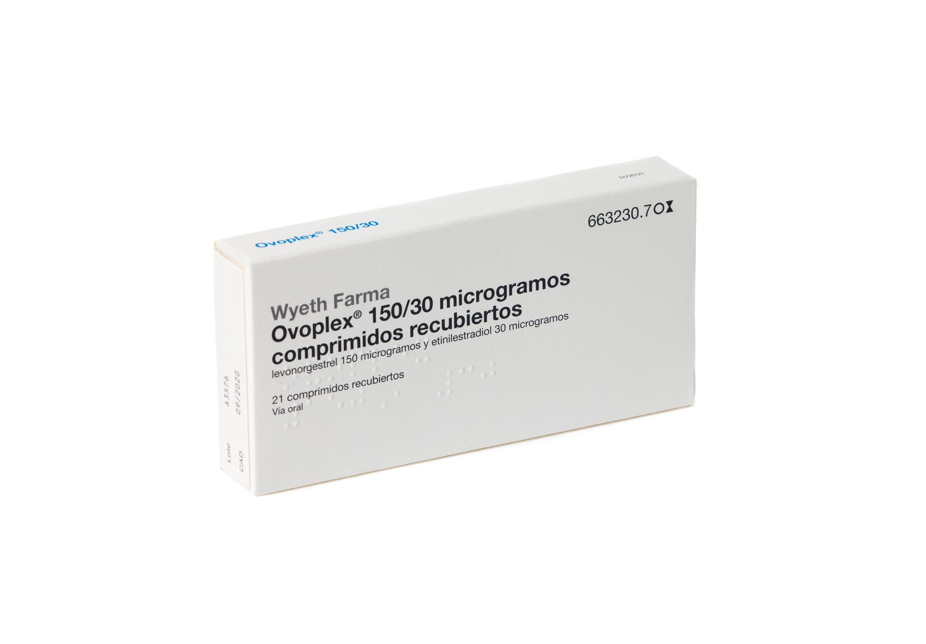 Ovoplex 150/30 150/30 Mcg 21 Comprimidos