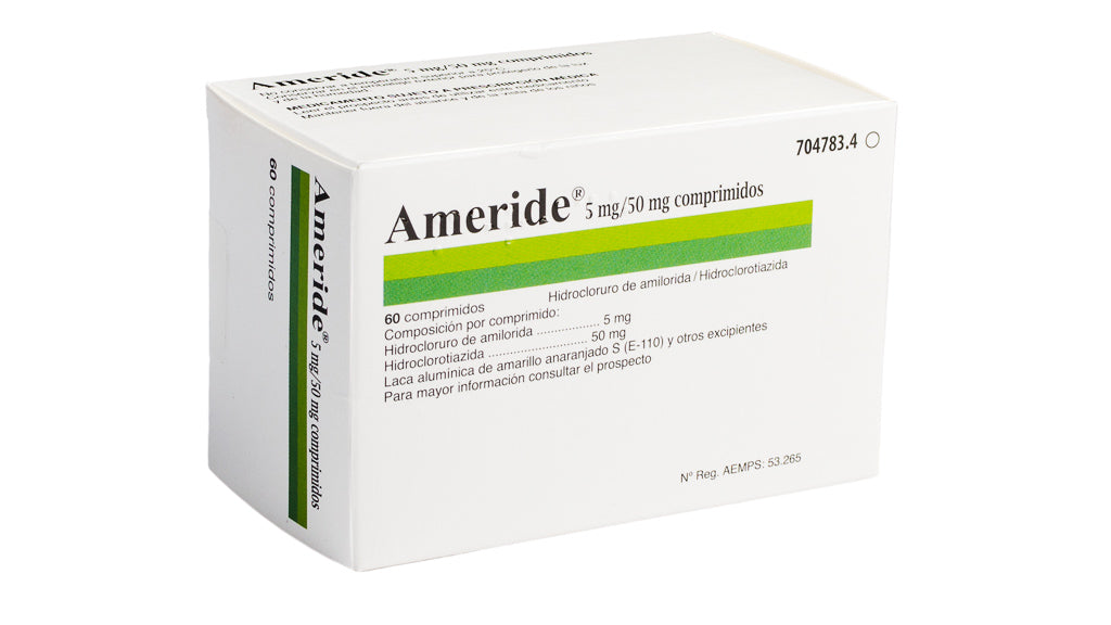 Ameride 5/50 Mg 60 Comprimidos