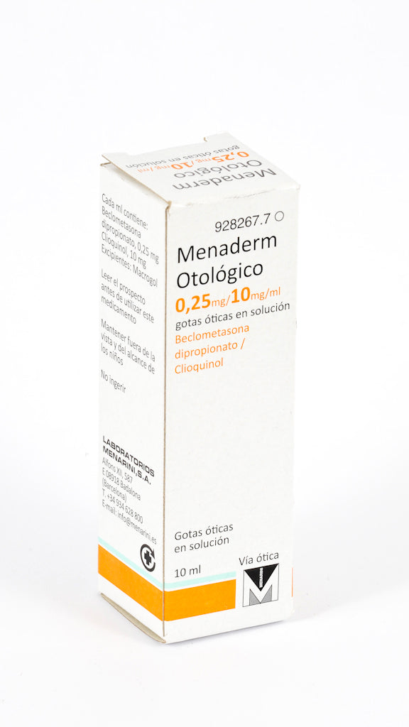 Menaderm Otologico Gotas 10 Ml