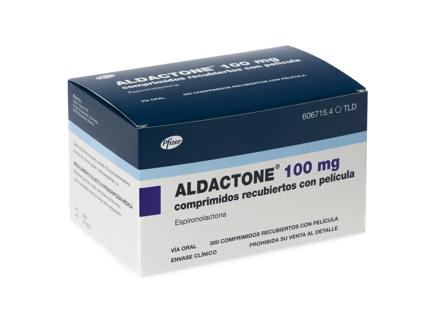 Aldactone 100 100 Mg 20 Comprimidos