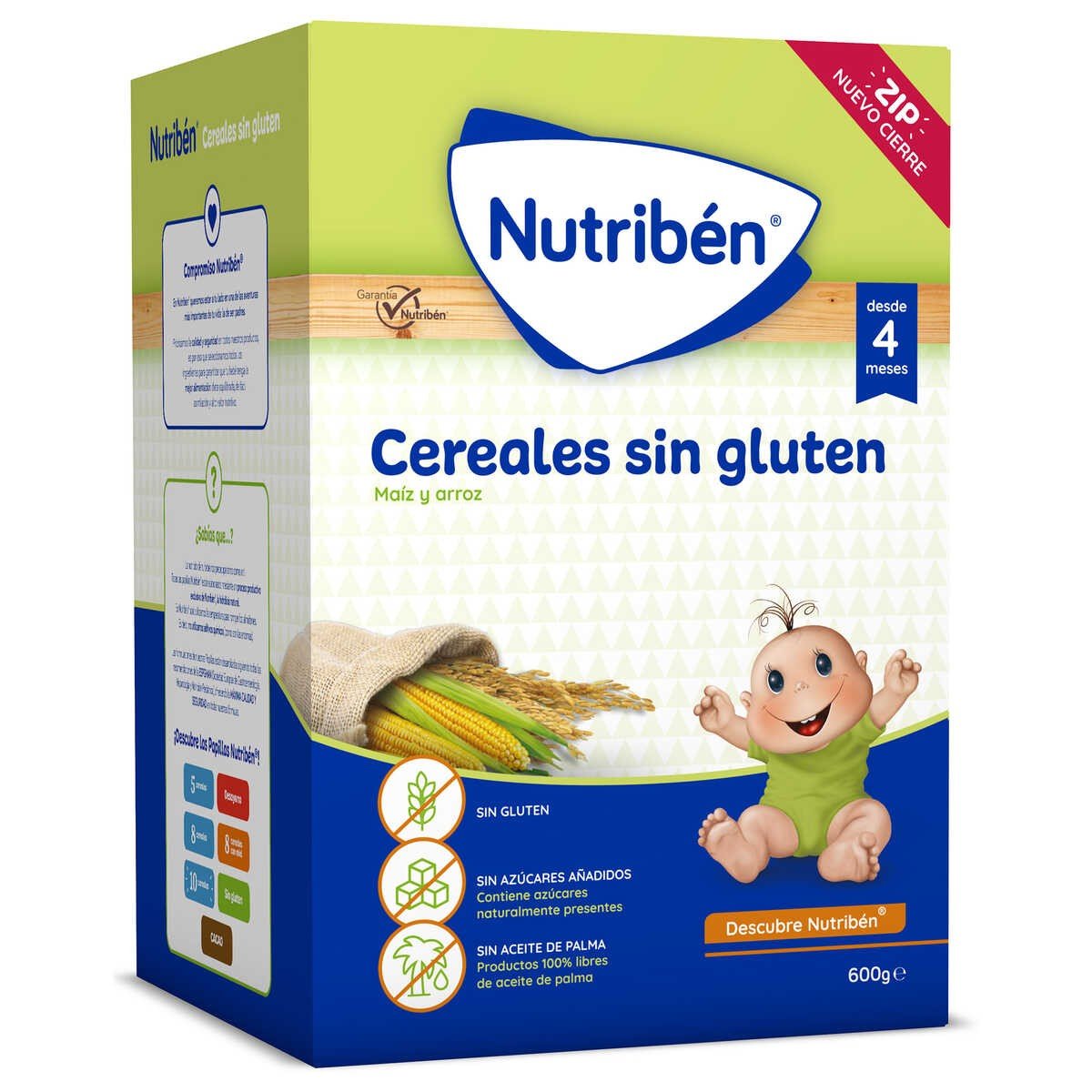 Nutriben Cereales Sin Gluten 600Gr