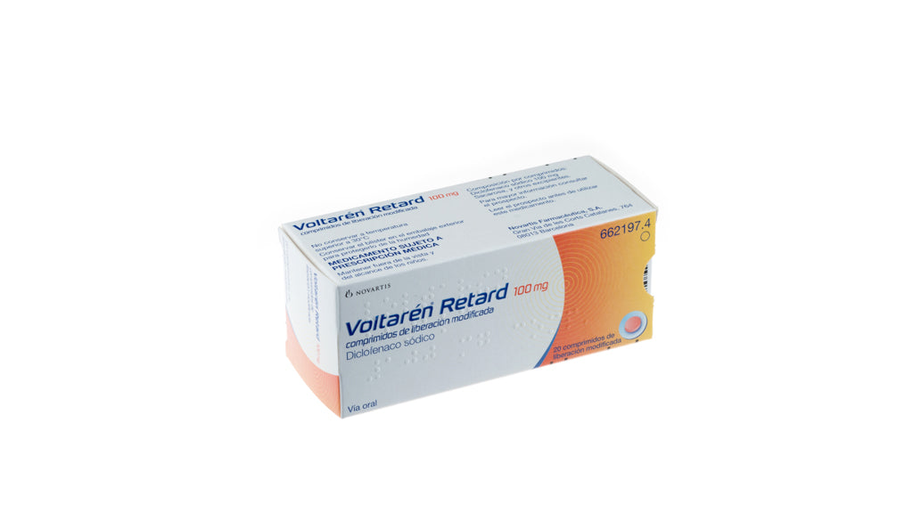 Voltaren Retard 100 Mg 20 Comp Rec