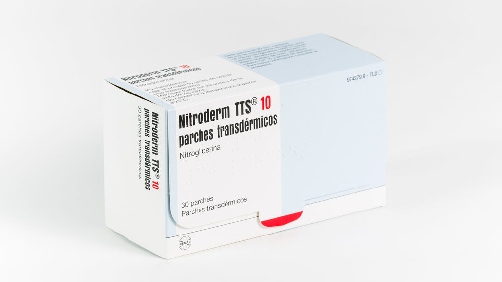 Nitroderm Tts "10" 30 Parches 50 Mg
