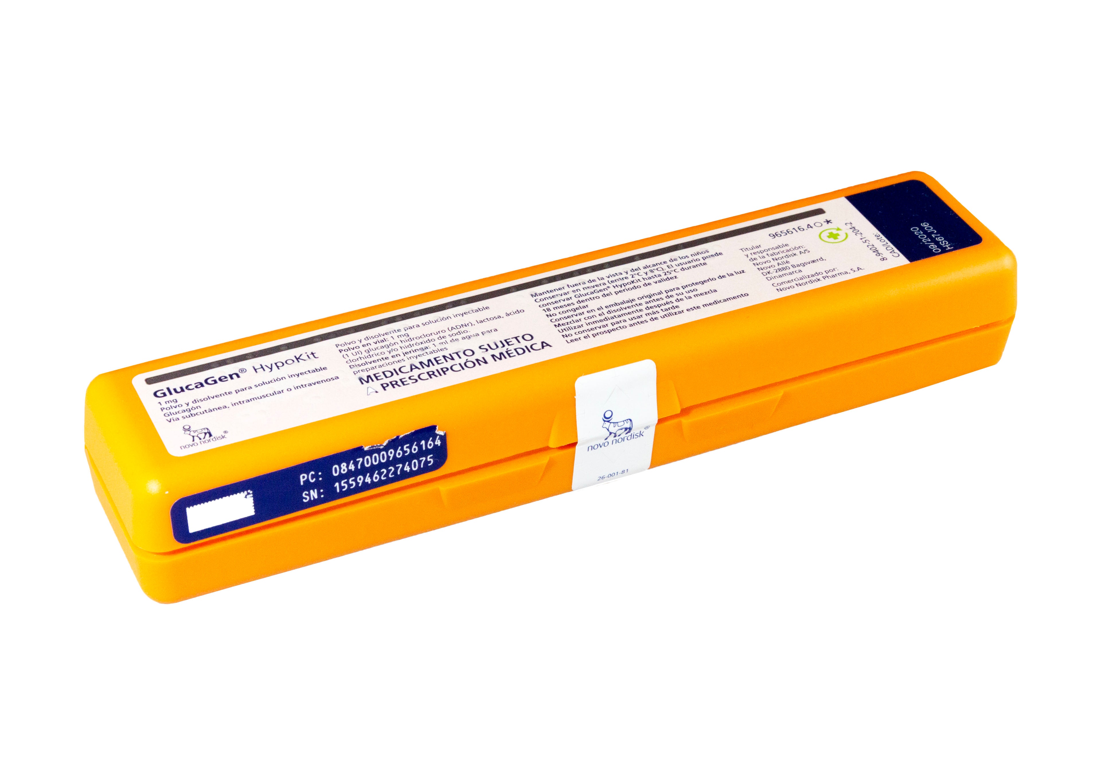 Glucagon Gen Hipokit Nov 1 Mg 1 Vial+1 Je