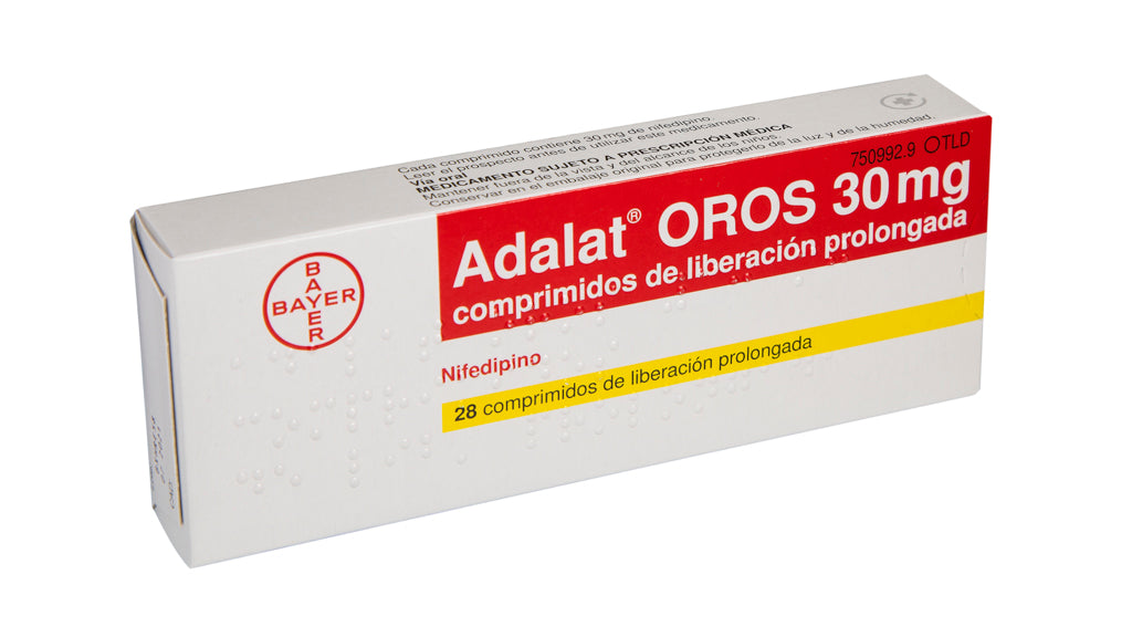Adalat Oros 30 Mg 28 Comprimidos Liberaci