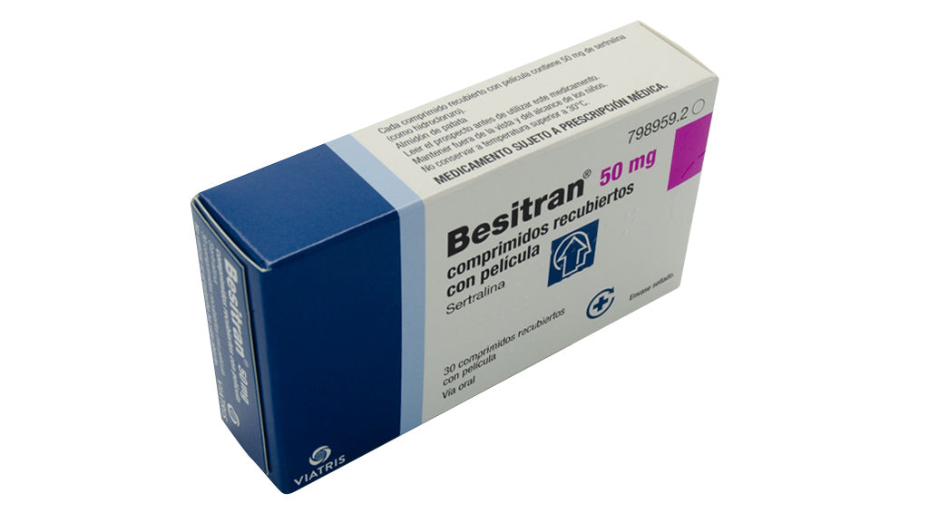 Besitran 50 Mg 30 Comprimidos