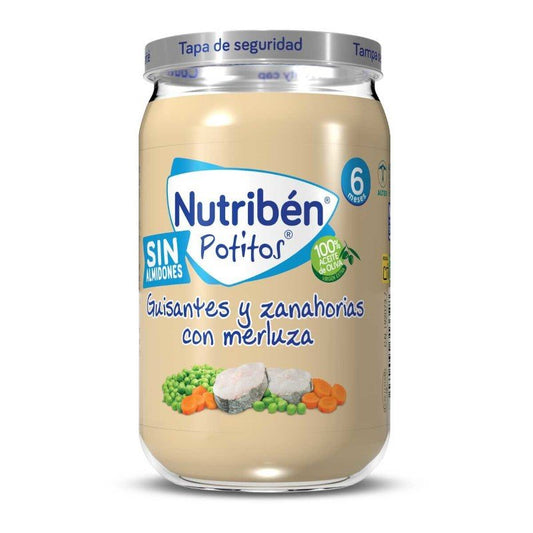 Nutriben Suprema De Merluza Con Guisantes
