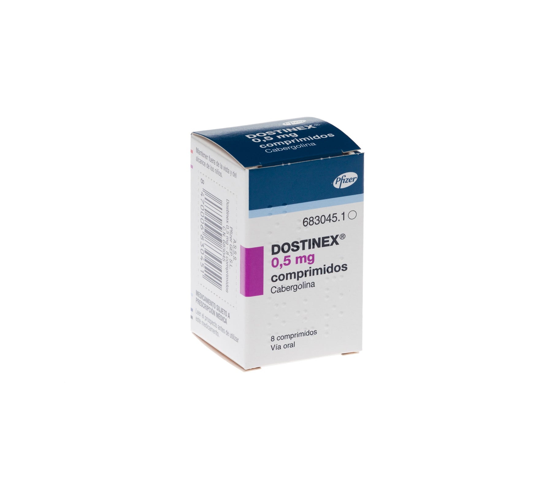 Dostinex 0.5 Mg 8 Comprimidos