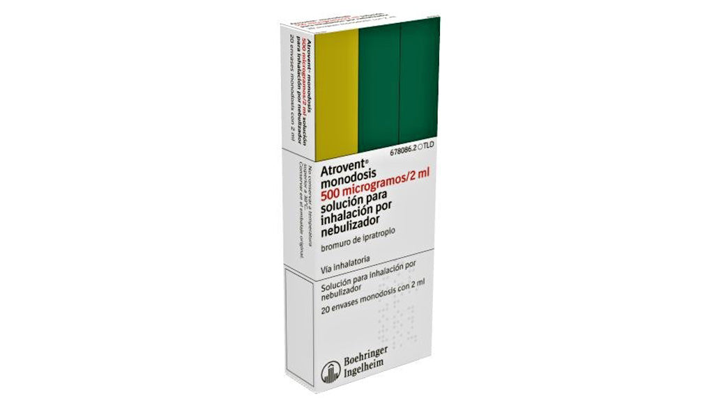 Atrovent Monodosis 500 Mcg 20 Env Sol Inh