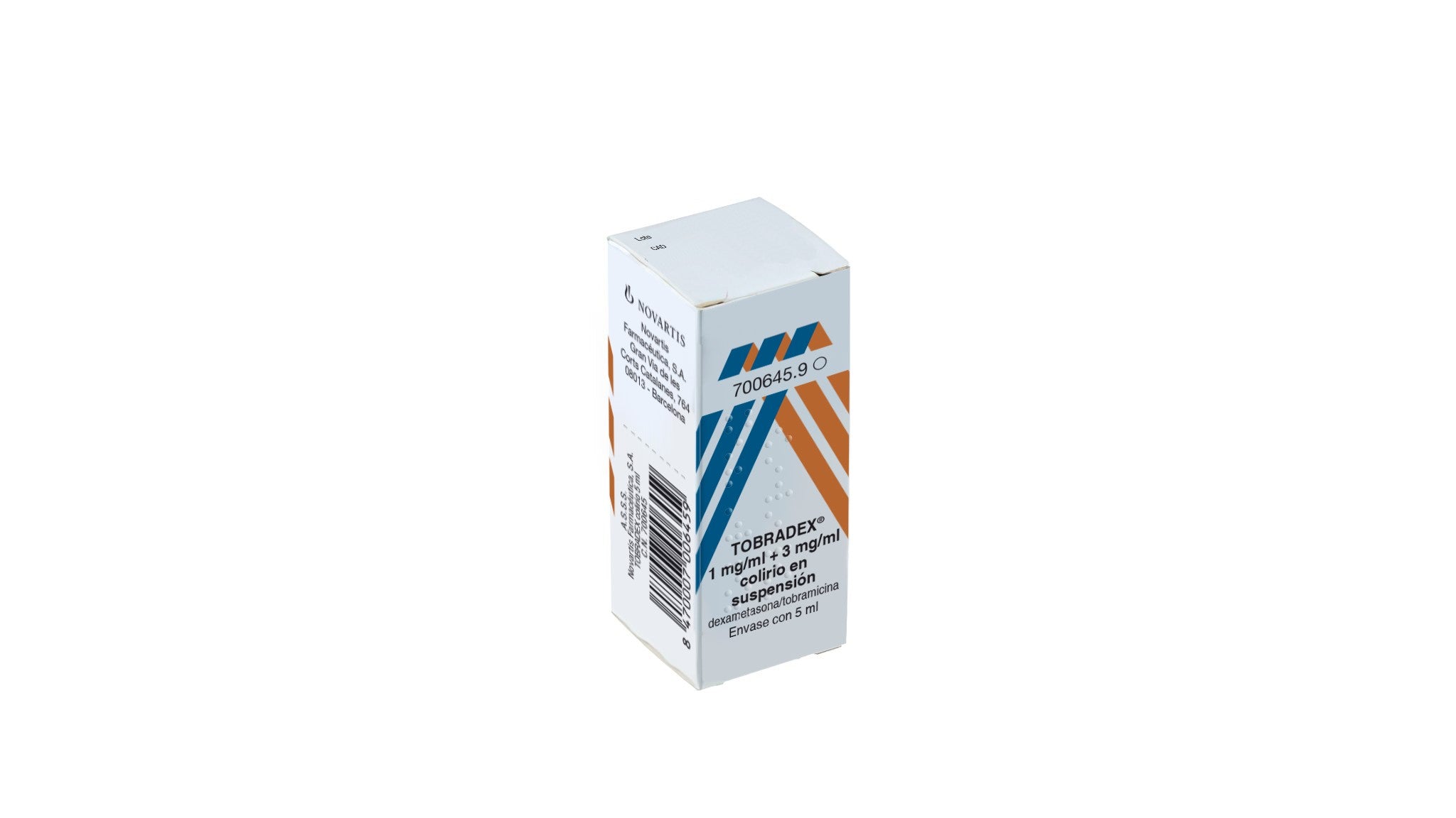 Tobradex 3/1 Mg/Ml Colirio 1 Frasco Suspe
