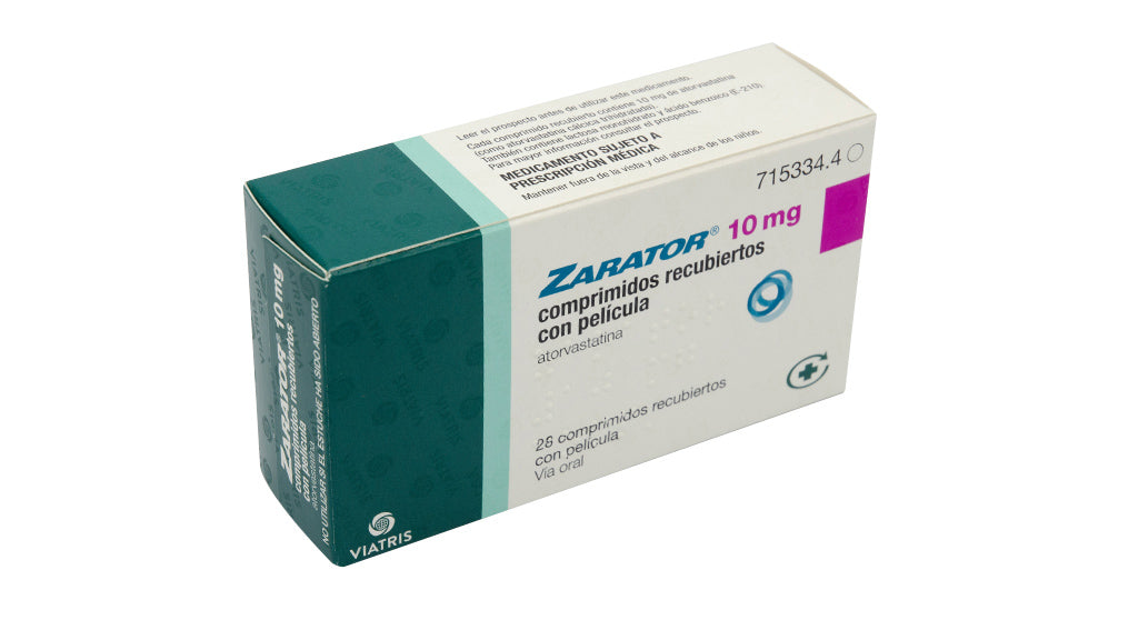 Zarator 10 Mg 28 Comprimidos