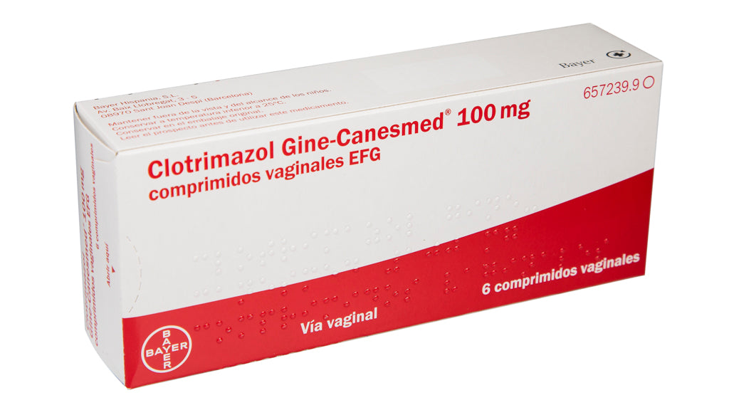 Clotrimazol Gine-Canesmed Efg 100 Mg 6 Co