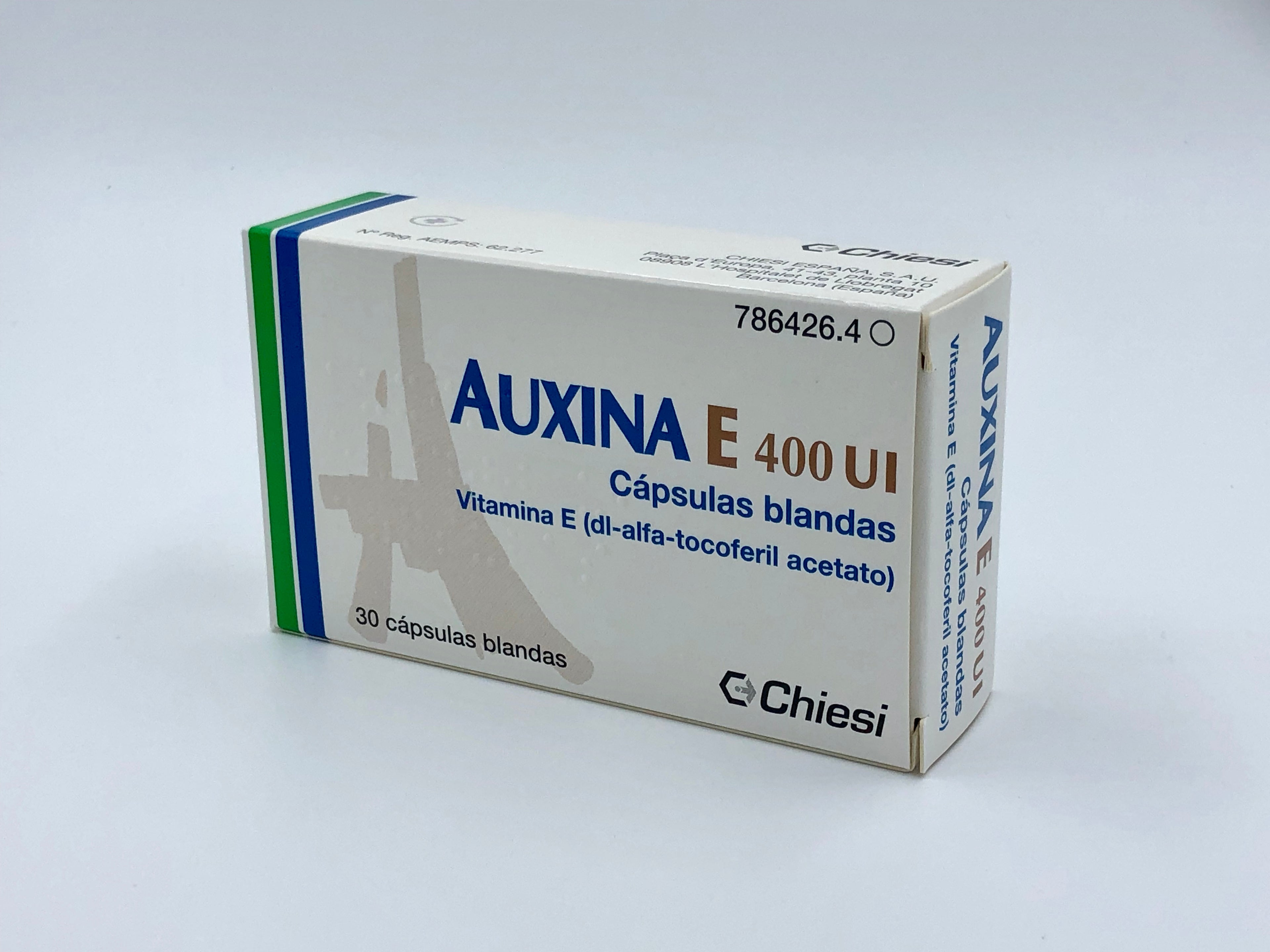 Auxina E 400 Mg 30 Capsulas