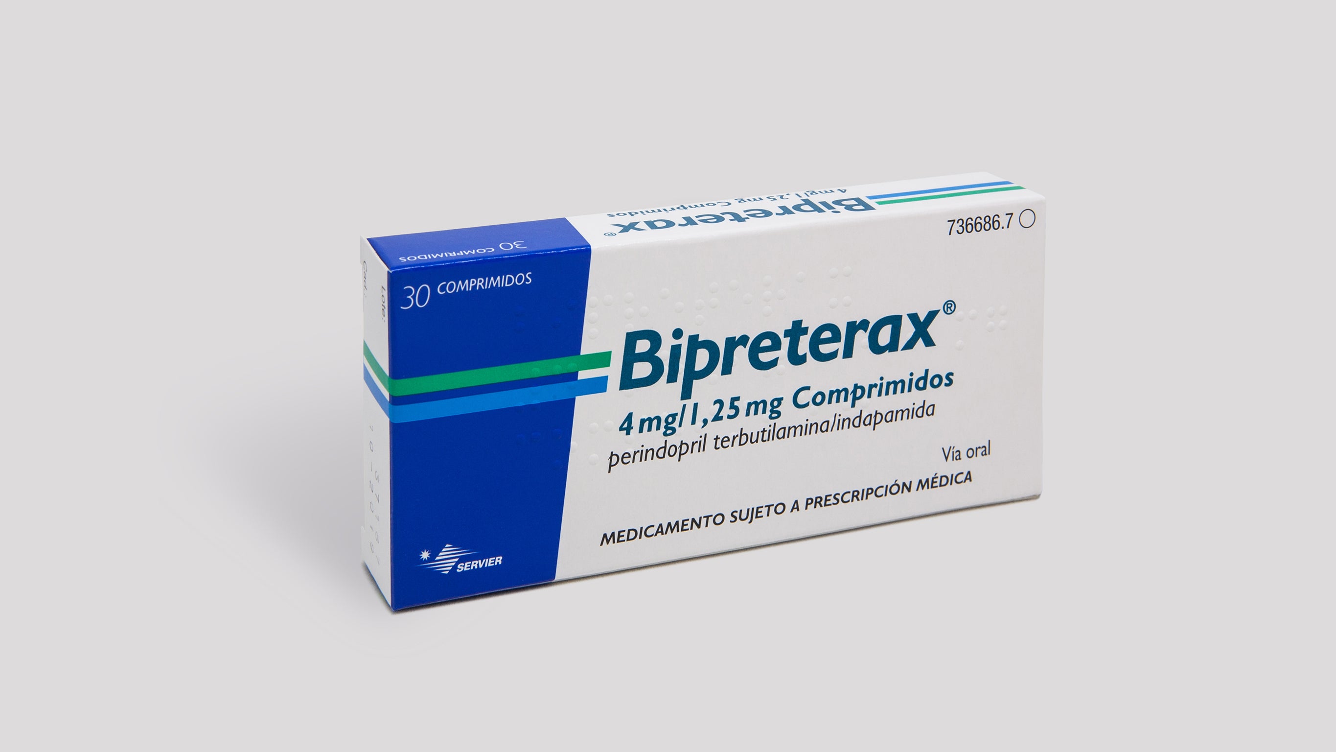 Bipreterax 4/1.25 Mg 30 Comprimidos