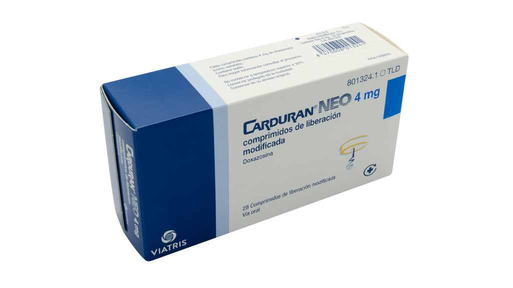 Carduran Neo 4 Mg 28 Compr Lib Control