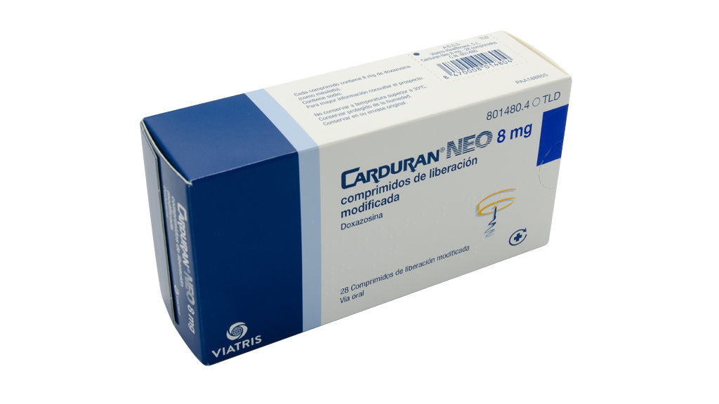 Carduran Neo 8 Mg 28 Comprimidos