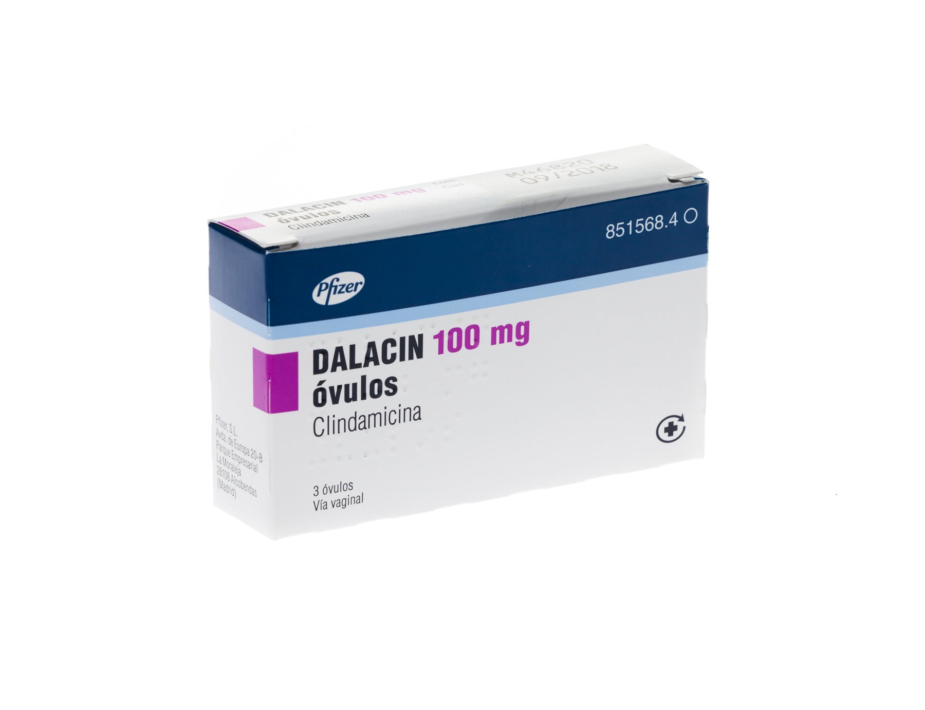 Dalacin Vaginal 100 Mg 3 Ovulos