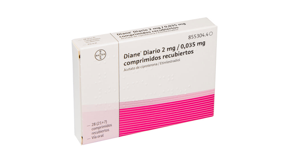 Diane 35 Diario 28 Grageas