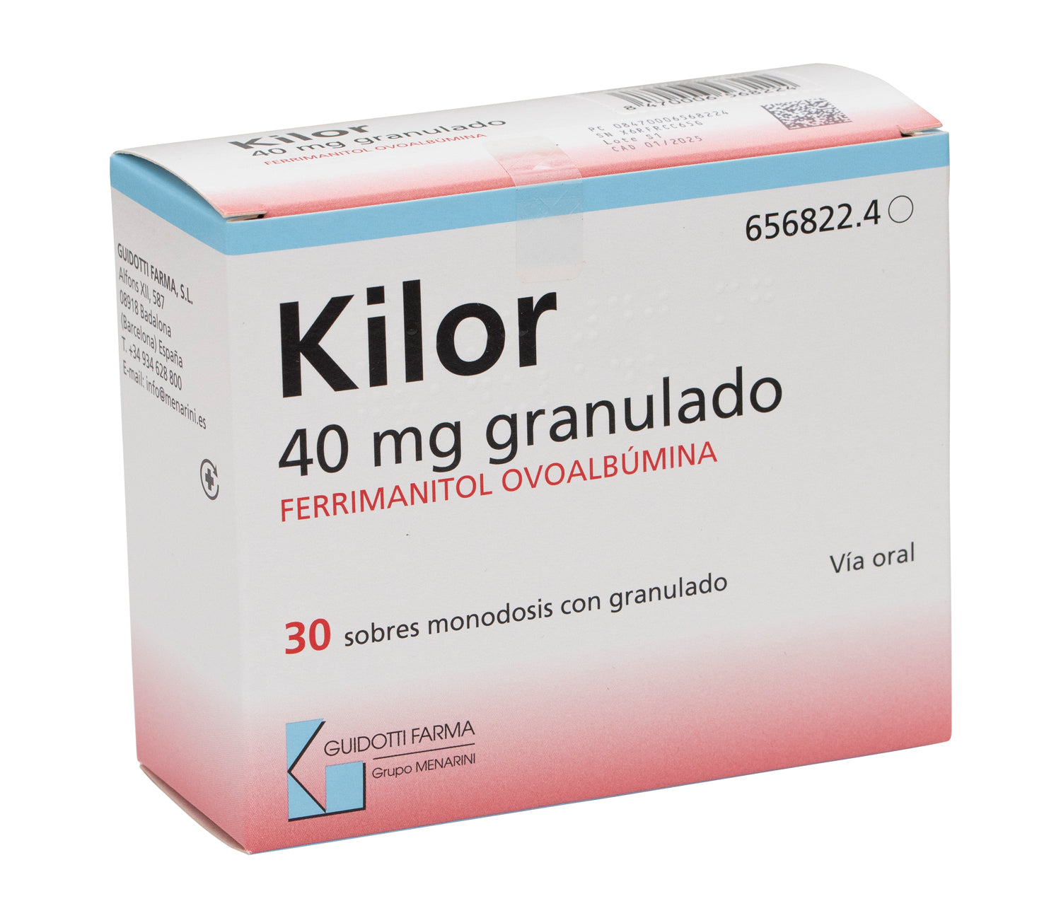 Kilor 40Mg 30 Sobres Granulado