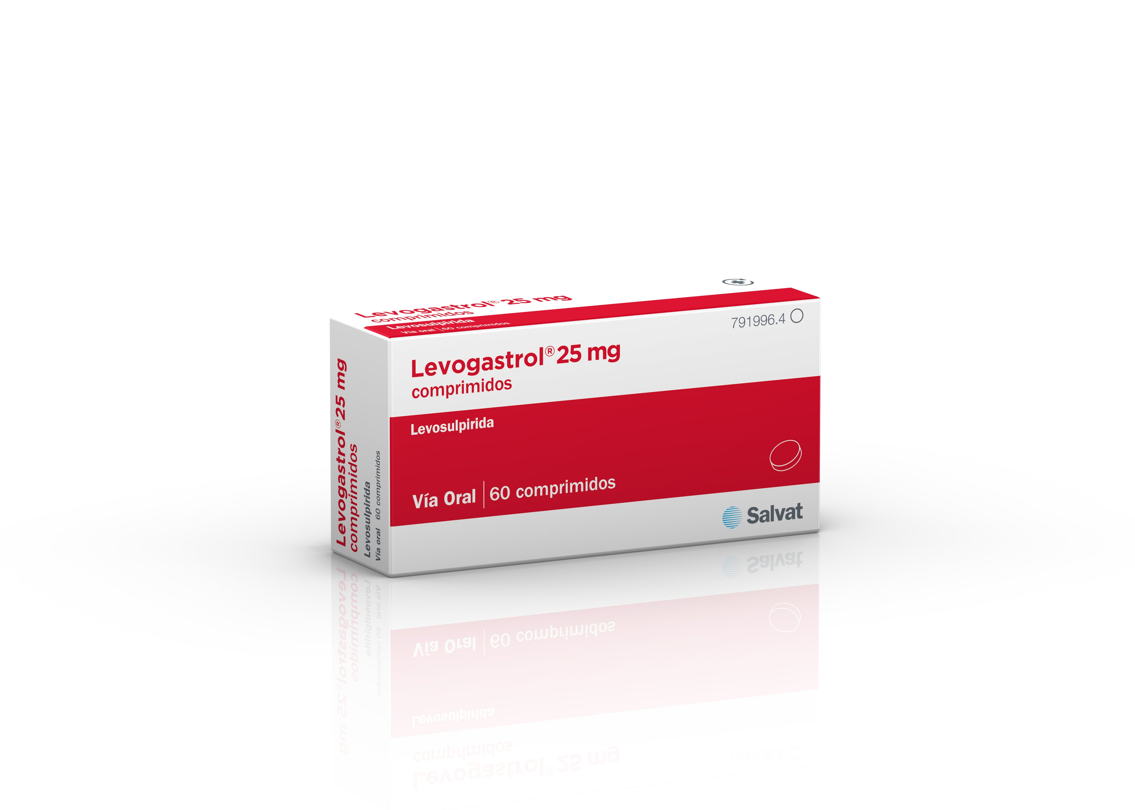 Levogastrol 25 Mg 60 Comprimidos