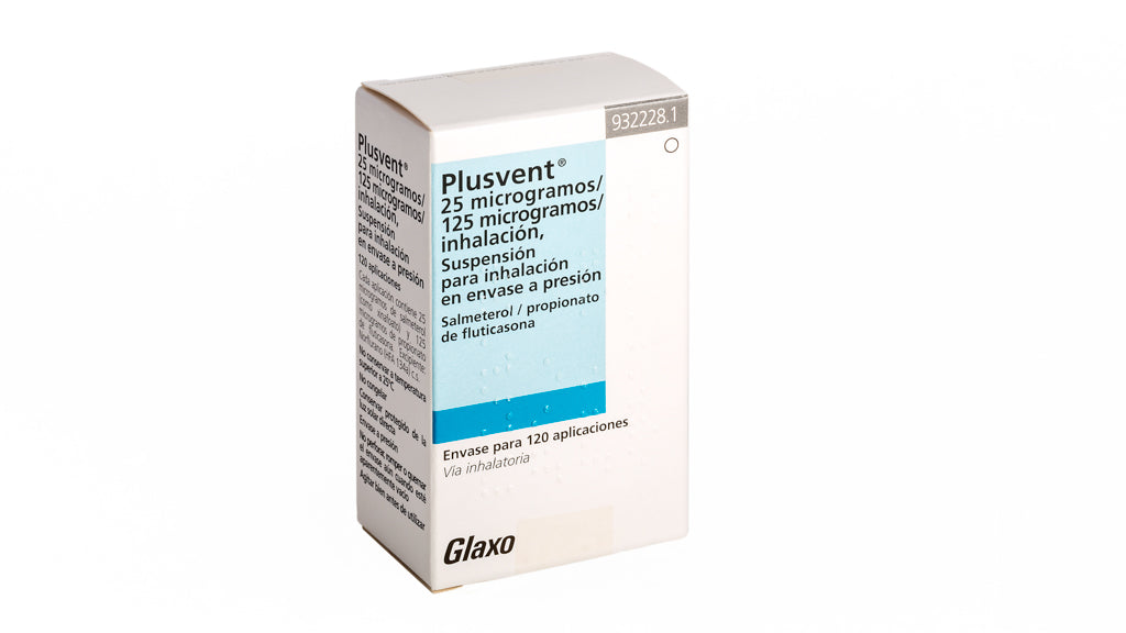 Plusvent 25/125 Mcg Inhal 120 Dosis