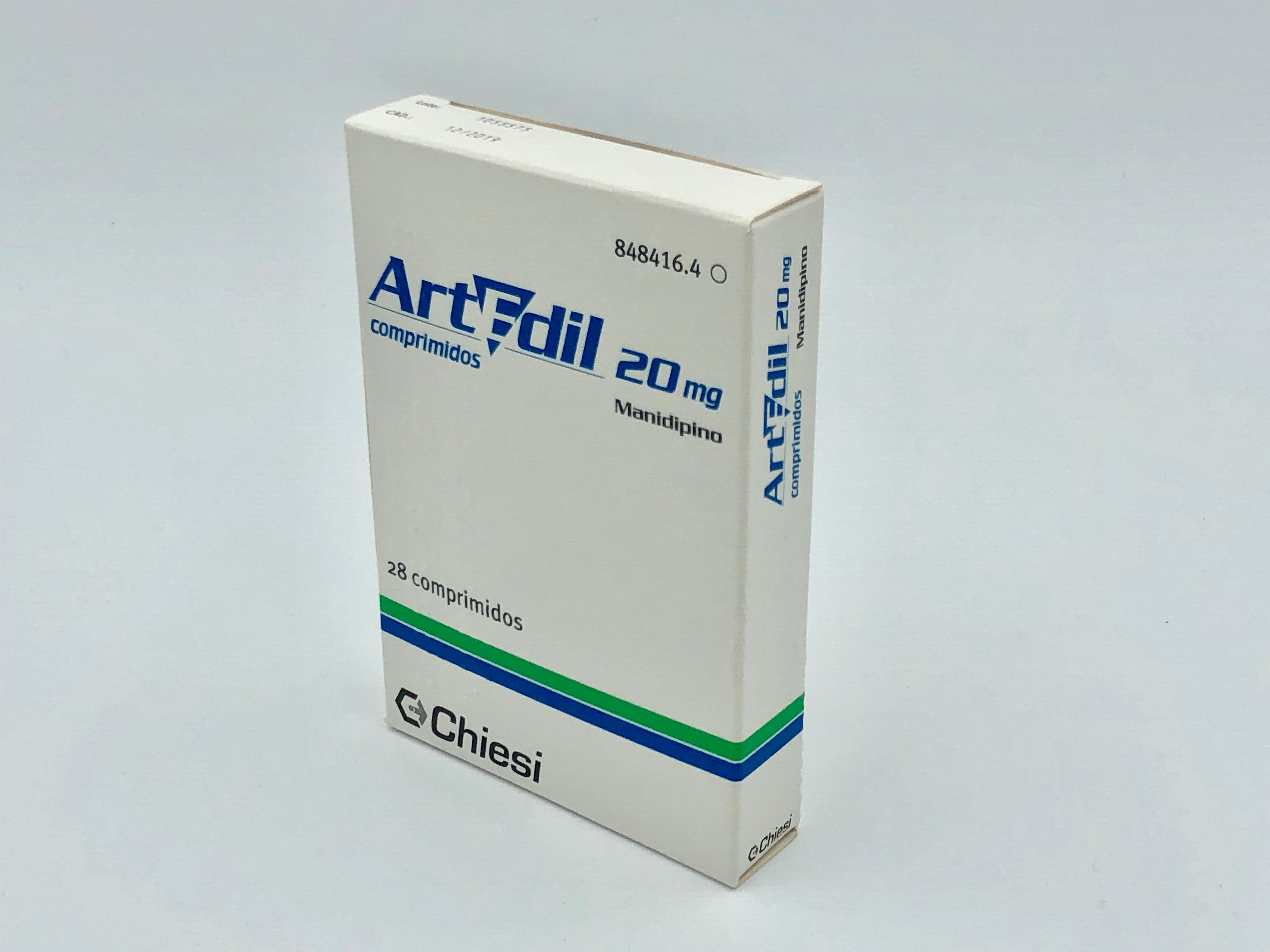 Artedil Elam Pharma 20 Mg 28 Comprimidos