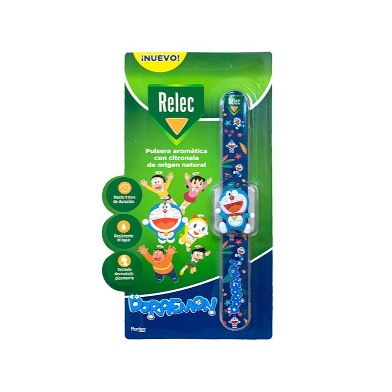Relec Pulsera Aromatica 1 Unidad Doraemo